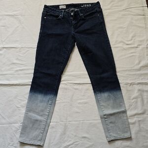 GAP Women's Blue Ombre Skinny Jeans